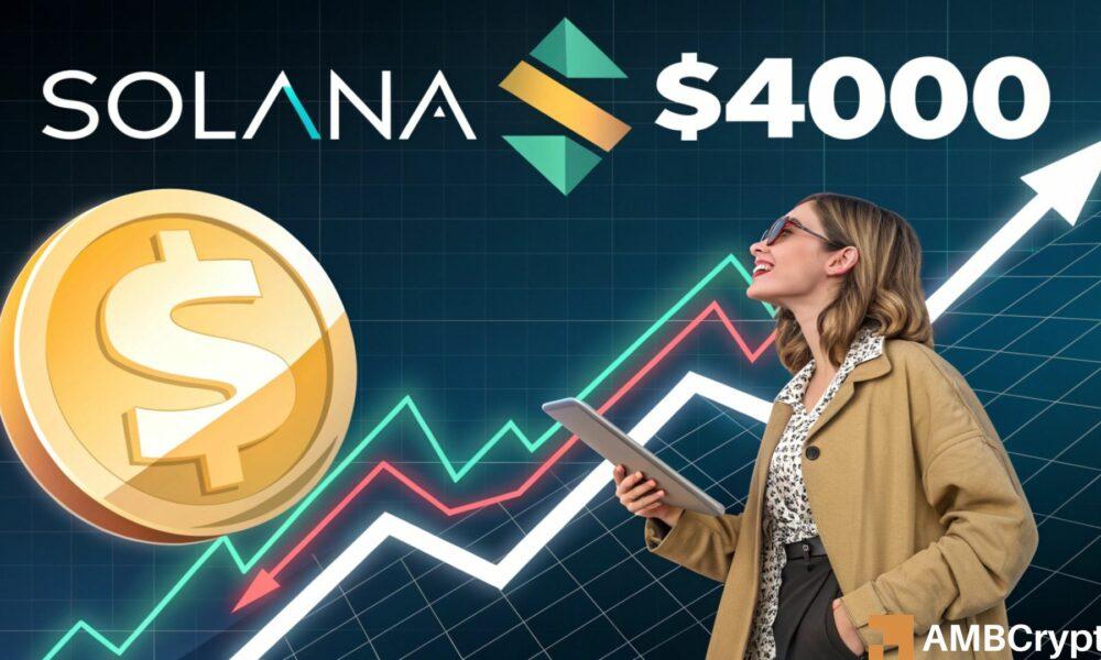 确保Solana周涨幅17%是否会将价格推高至4000美元